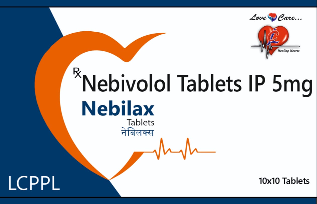 Nebilax Nebivolol Tablets IP 5mg - Hypertension Treatment