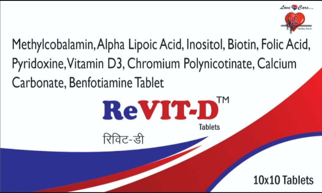 ReVIT-D Advanced Multi-Vitamin and Neuro-Support Tablet